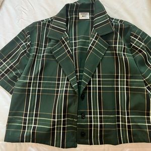 Sunday Best cropped button up